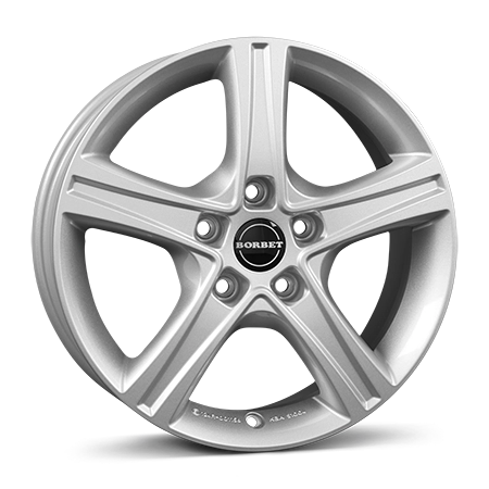 BORBET CWD crystal silver 16 &amp; 17 Zoll