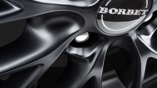 BORBET BS4 Straub black matt Detail
